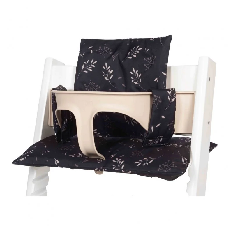 Dooky výplň do židličky Seat Cushion Set Romantic Leaves Black 