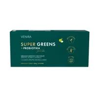 Venira Super Greens + probiotika příchuť jablko