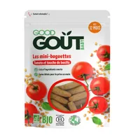 Good Gout BIO Mini bagetky s rajčátky 10m+