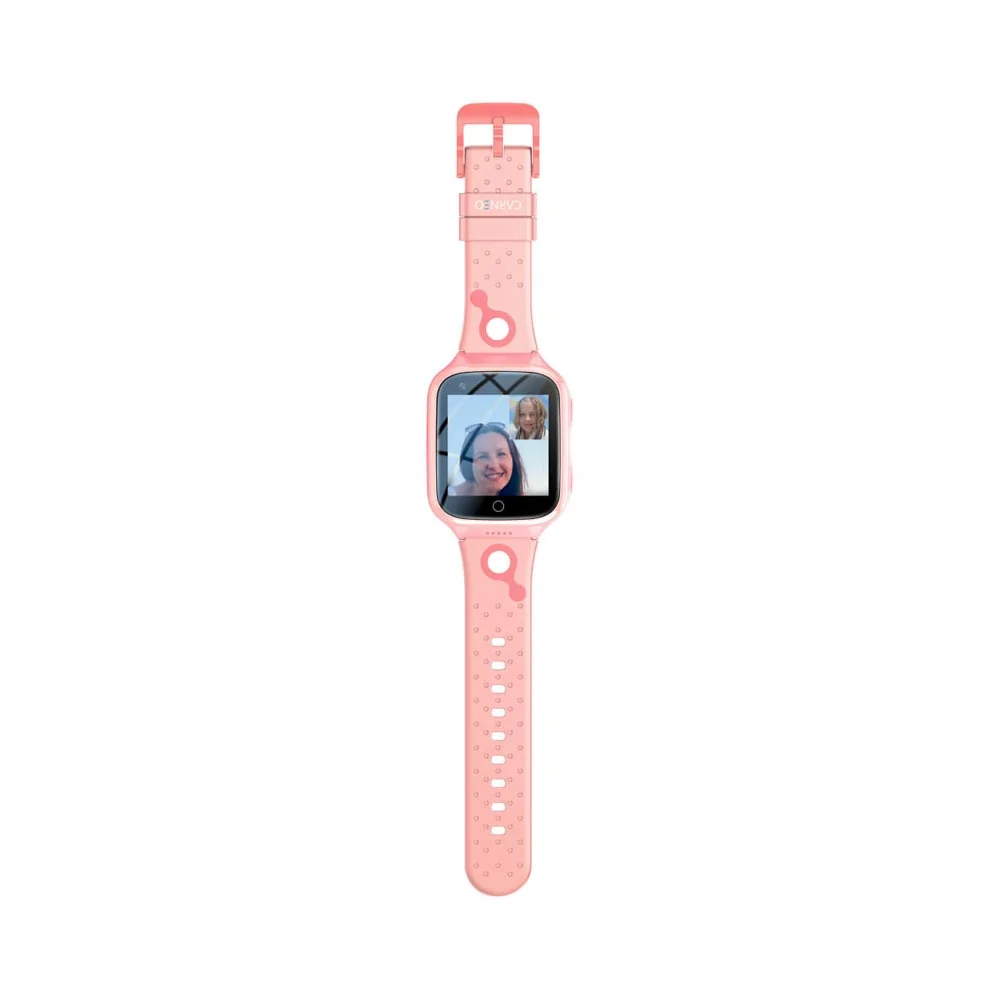 Carneo GuardKid+ 4G hodinky s GPS Platinum Pink