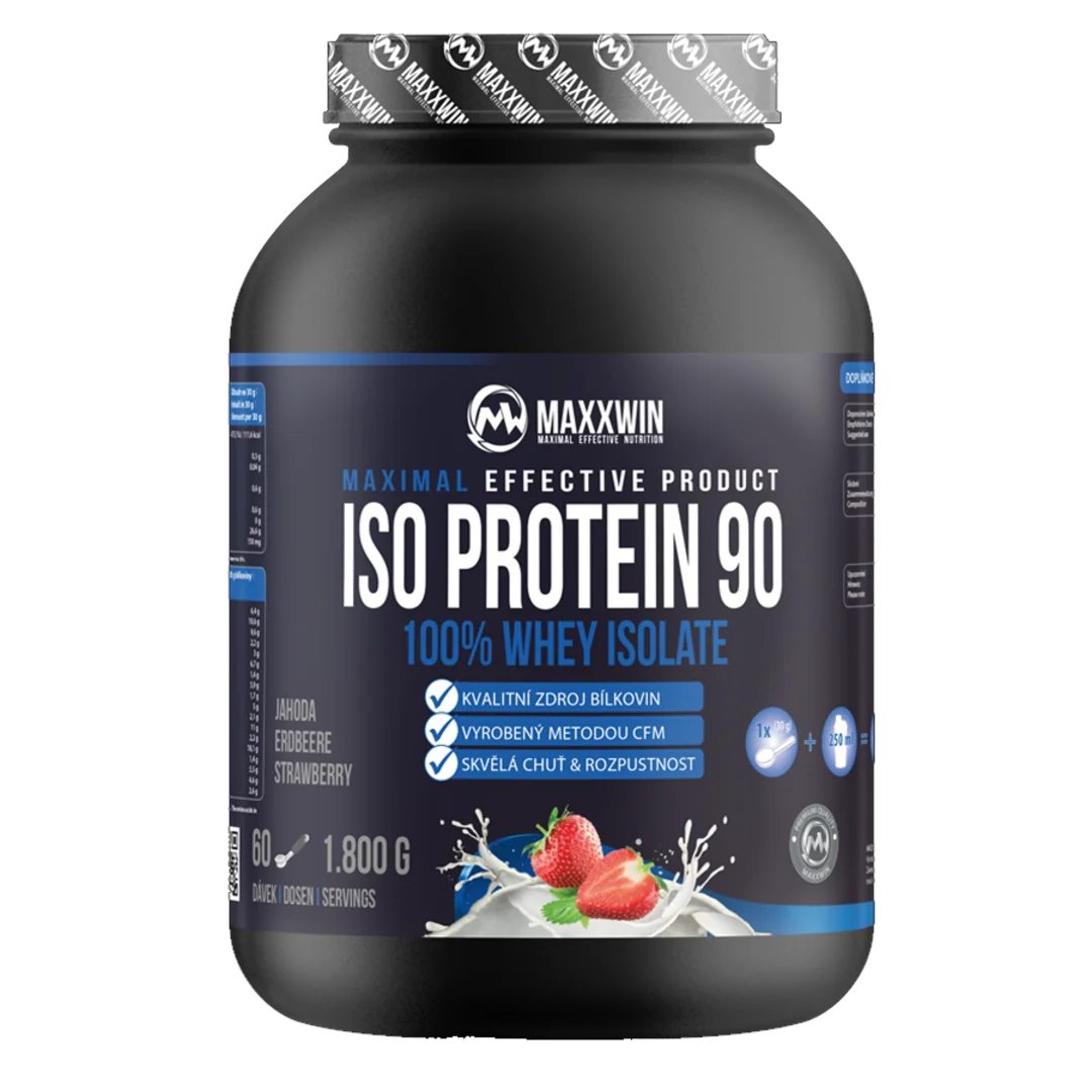 MAXXWIN ISO Protein 90 1800g - vanilkový puding