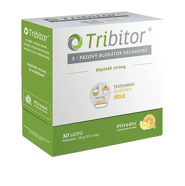 Tribitor 3-fázový blokátor sacharidů 30 sáčků