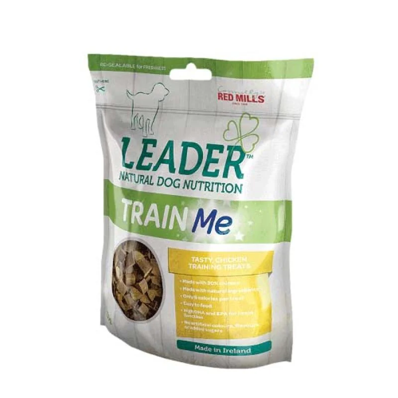 LEADER Train Me Chicken - Low Calorie 130g nízkokalorická pochoutka pro výcvik s ku?