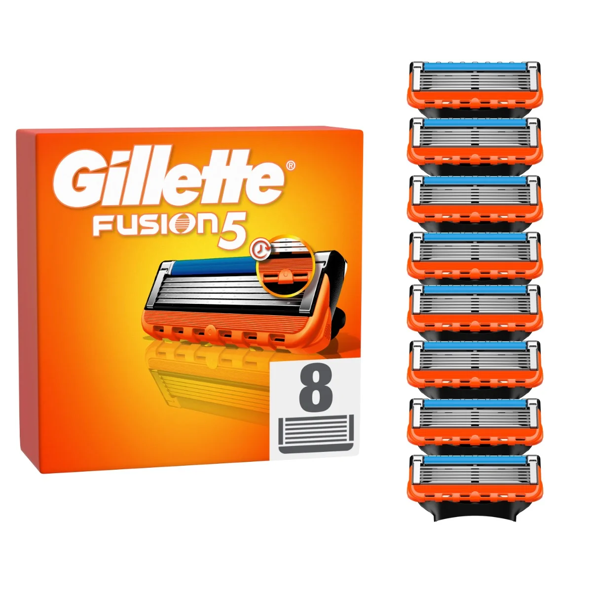 Gillette Fusion5 Manual náhradní hlavice 8 ks