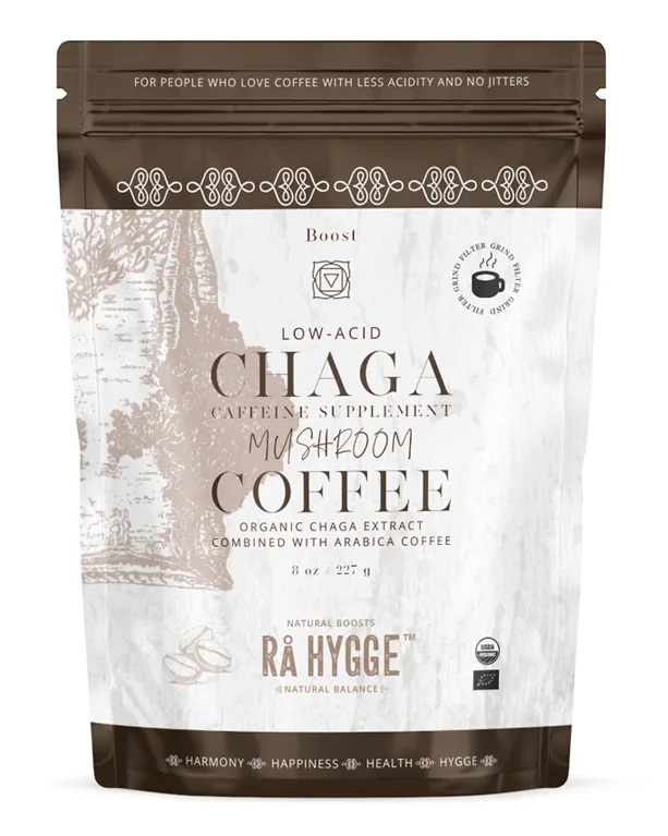 Ra Hygge BIO Peru Arabica Chaga mletá káva 227 g