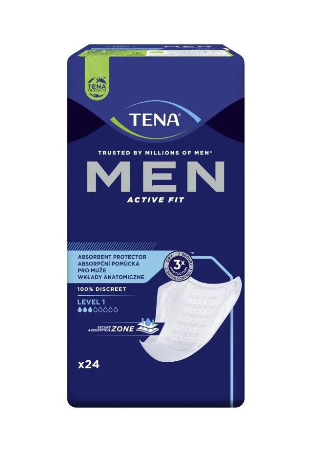 Tena Men Level 1 inkontinenční vložky 24 ks