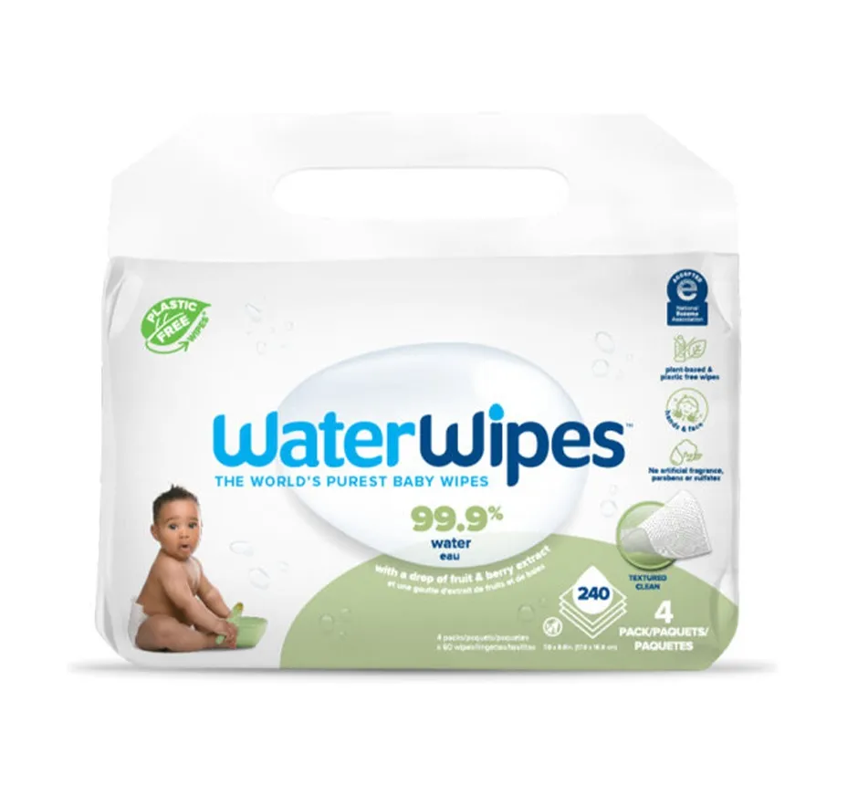 Water Wipes Vlhčené ubrousky Soapberry 4x60 ks