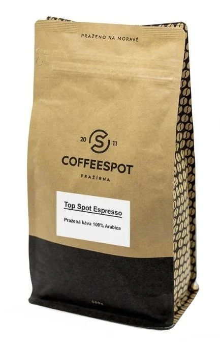 Coffeespot Top Spot Espresso zrnková káva 500 g