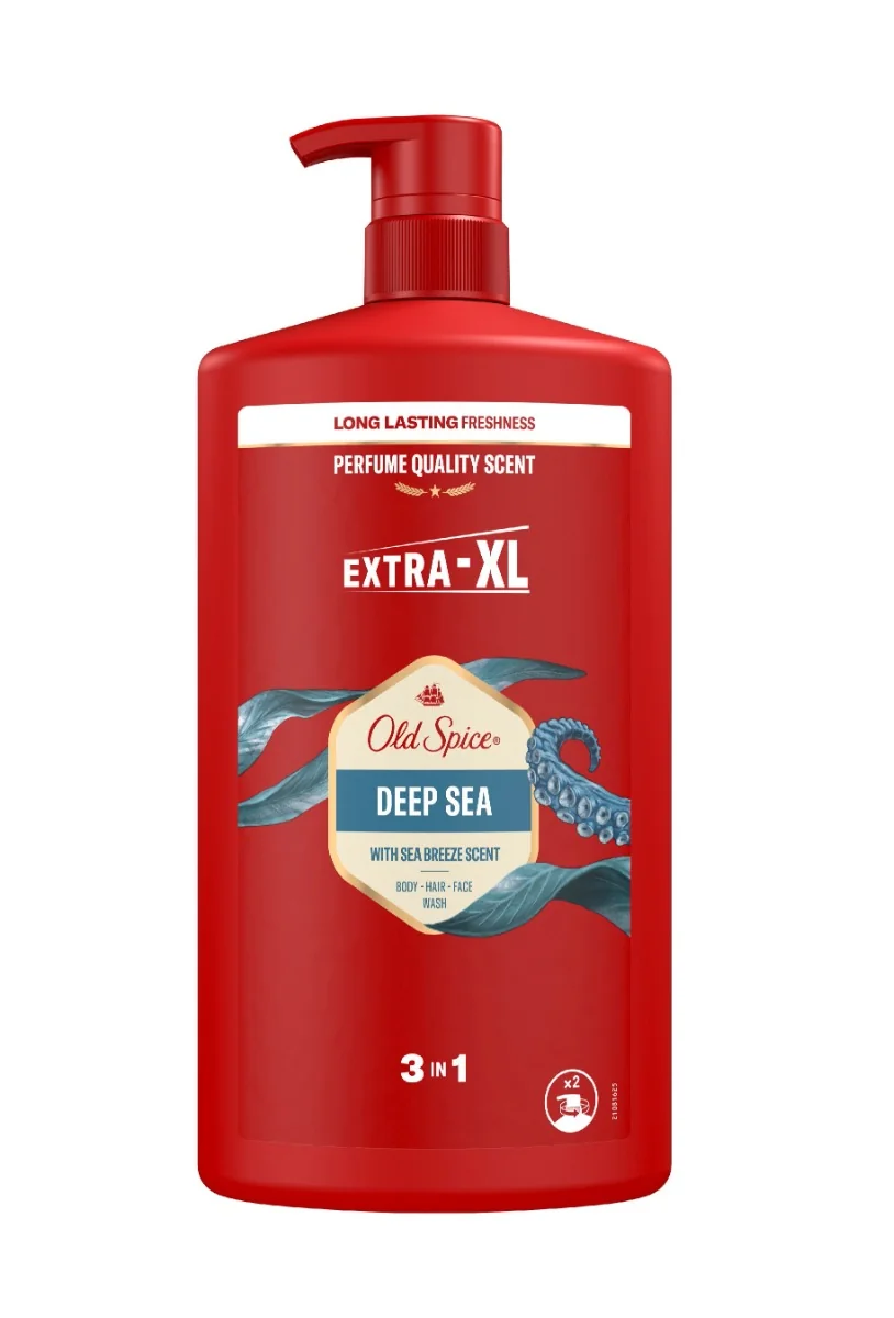 Old Spice Deep Sea Sprchový gel a šampon 1000 ml