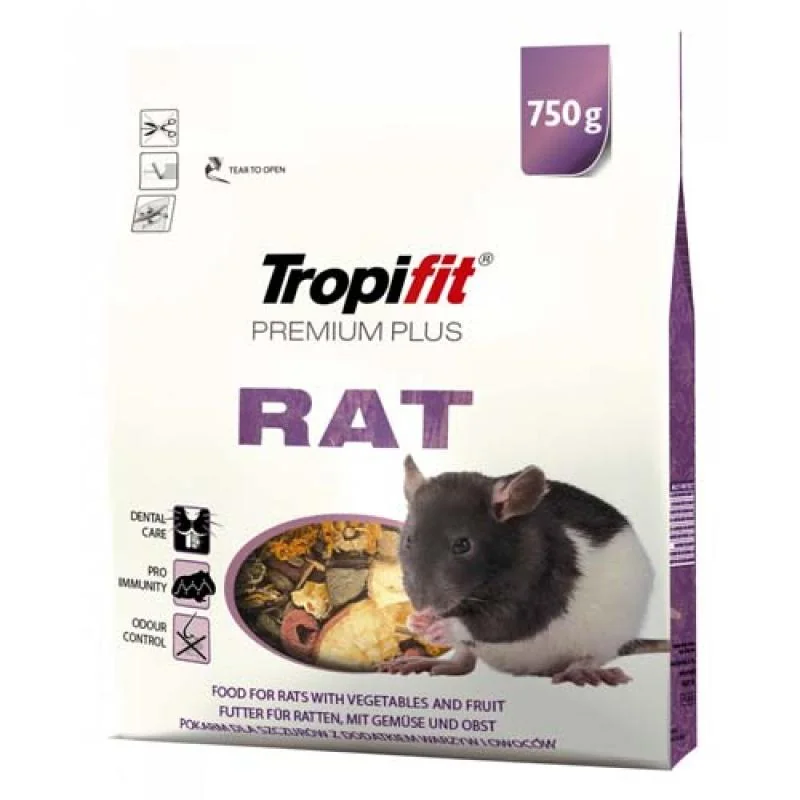 Tropifit Tropifit Premium Plus Rat 750g krmivo pro potkany