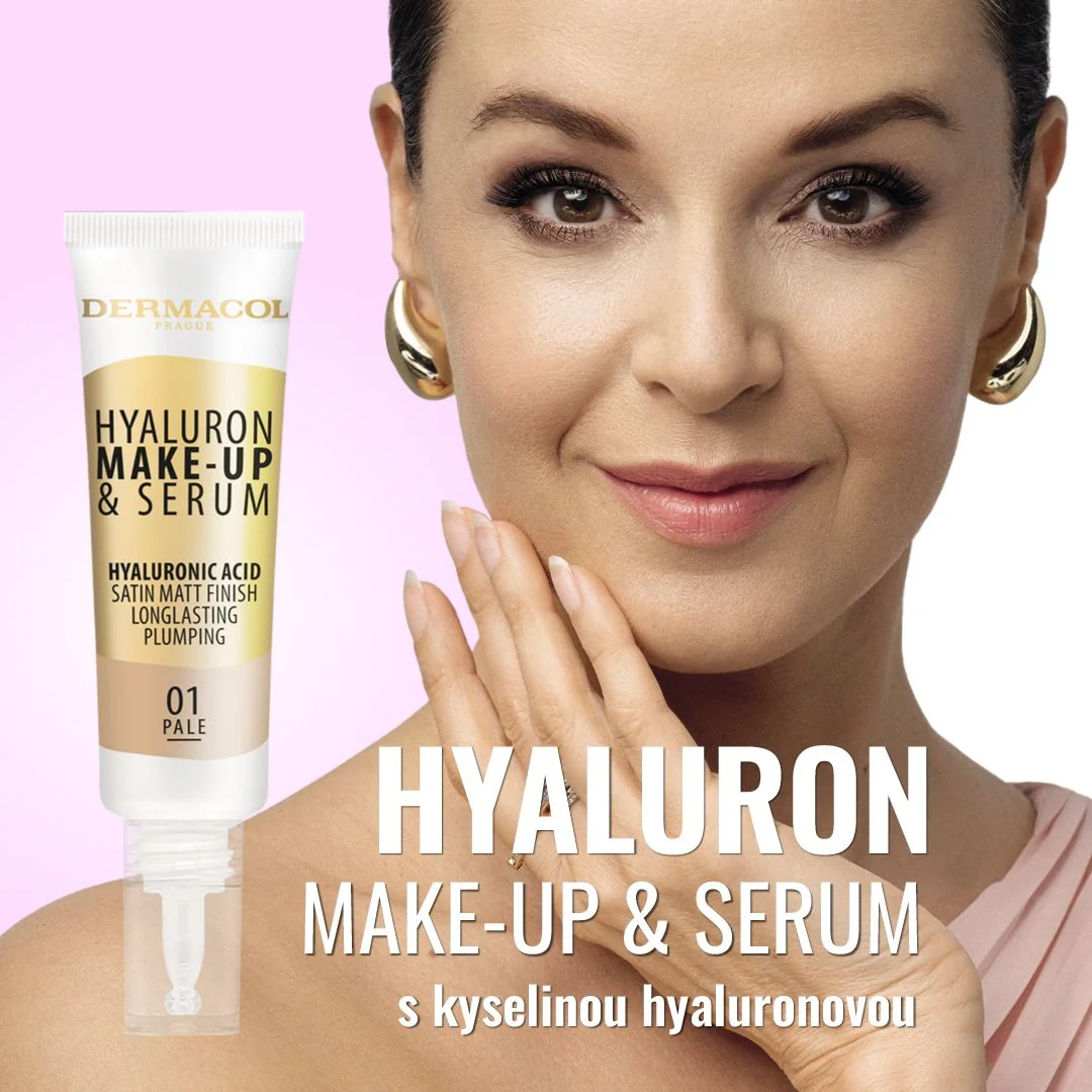 Dermacol Hyaluron Make-up & Serum 04 Tan 25 g