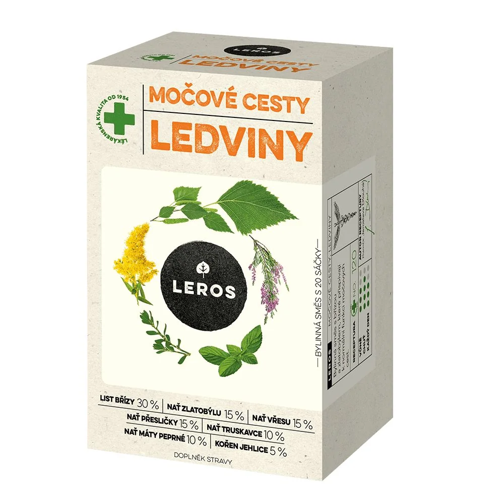 Leros Močové cesty, ledviny 20x1,5 g