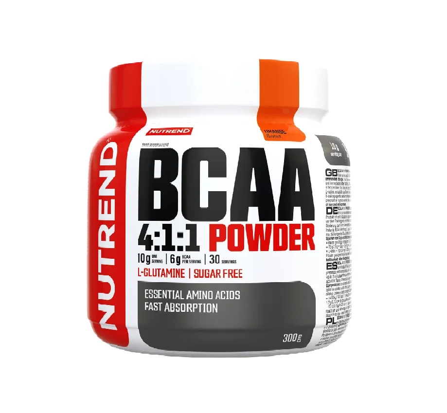 Nutrend BCAA Powder 4:1:1 pomeranč 300 g