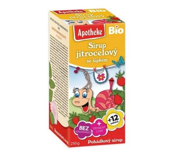 Pohádkový sirup BIO Jitrocelový 250 g