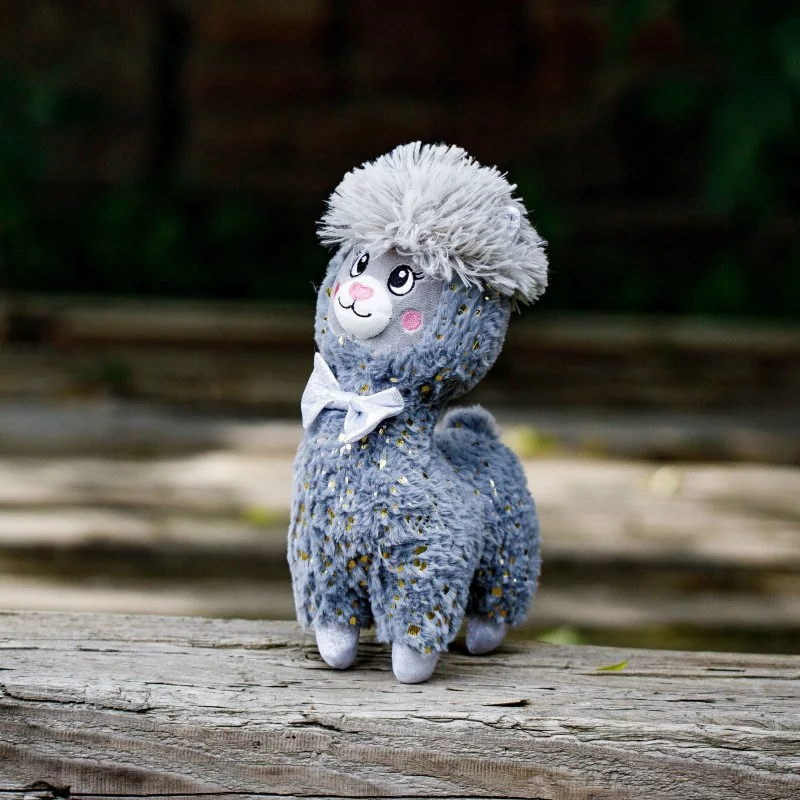 innoGIO plyšová hračka ALPACA Grey 30cm 