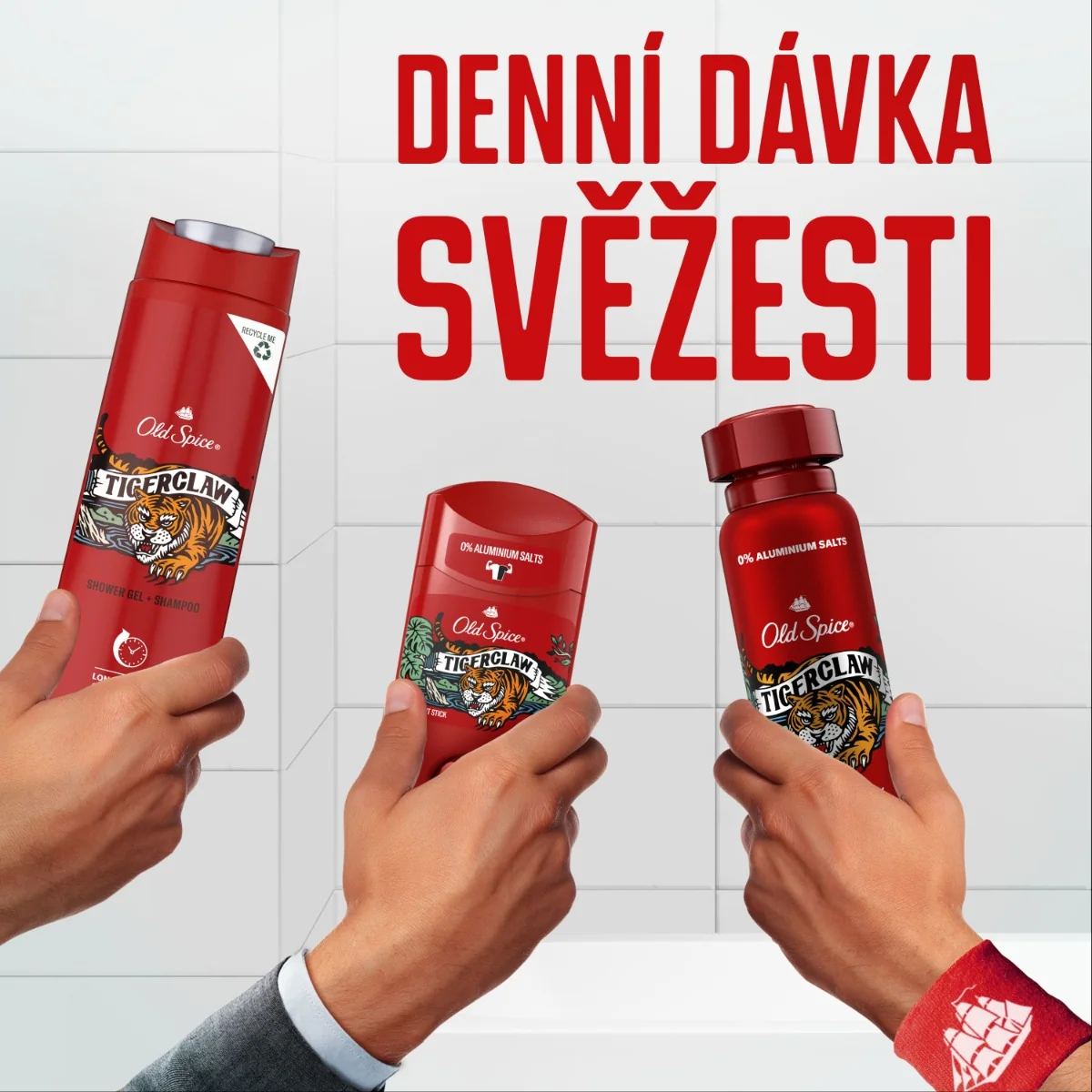 Old Spice TigerClaw Pánský tuhý deodorant 50 ml