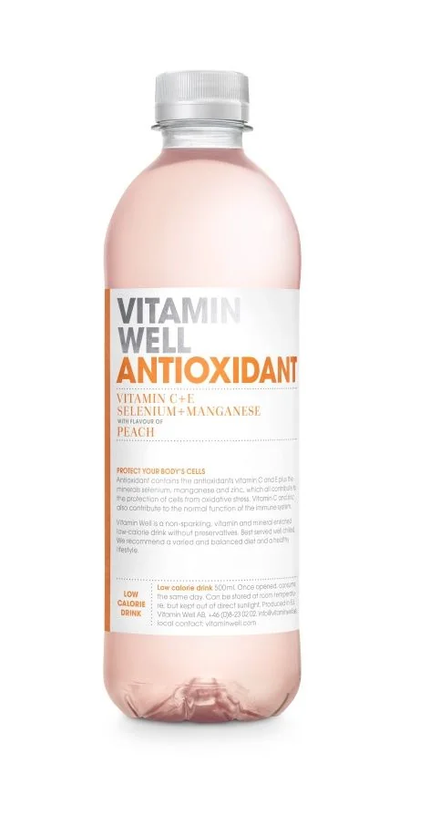 VITAMIN WELL Antioxidant vitamínová voda 500 ml