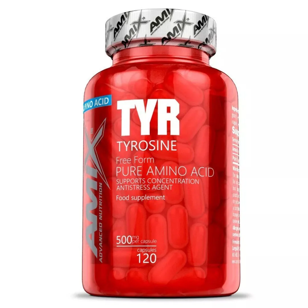 Amix Nutrition Tyrosine - 120 kapslí