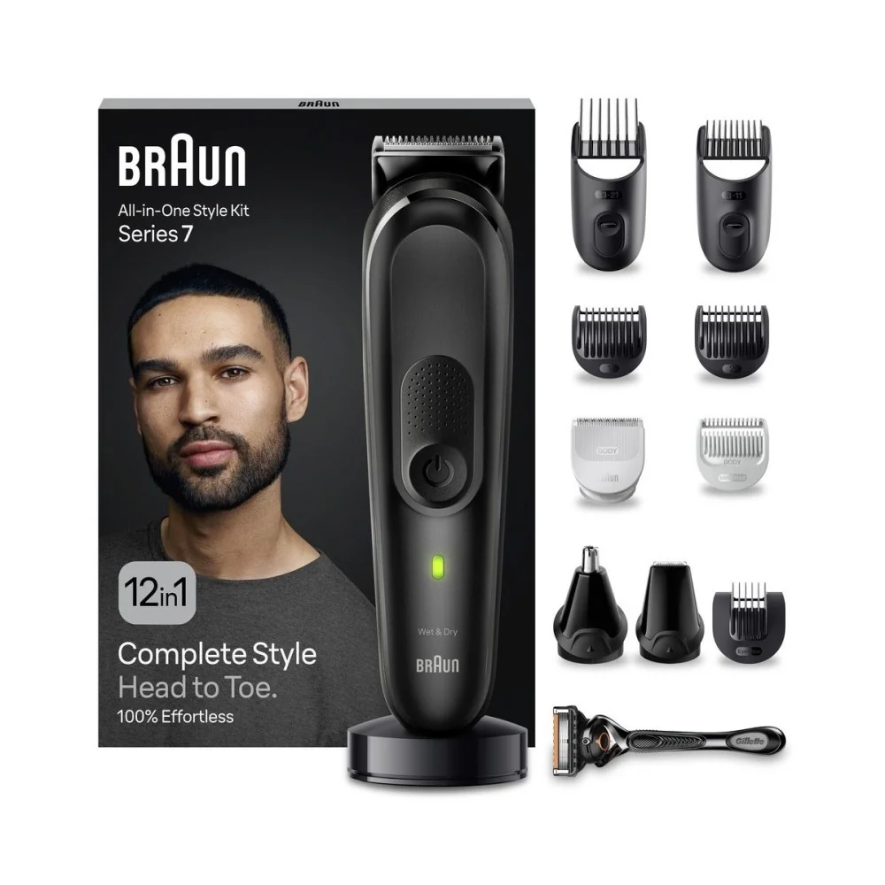 Braun Series 7 7460 zastřihovač a holicí strojek black