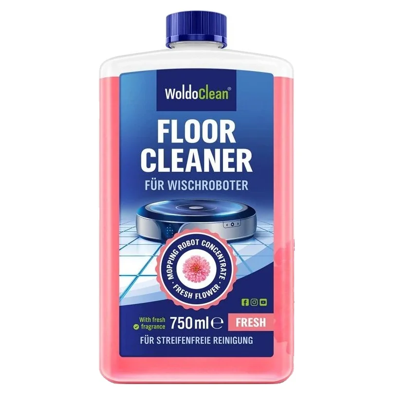 WoldoClean Čistič podlah pro robotické vysavače Flower 750 ml