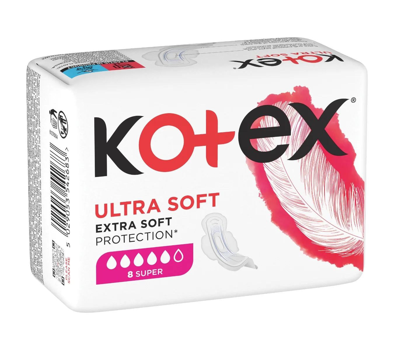 Kotex Ultra Soft Super vložky 8 ks