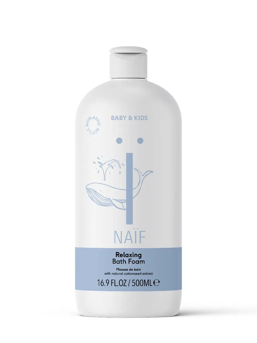 NAIF Relaxační pěna do koupele 500 ml