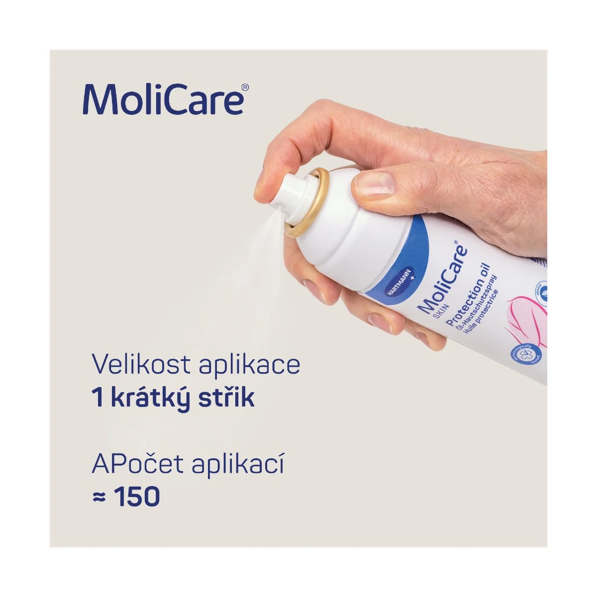 MoliCare Skin Ochranný olej ve spreji 200 ml