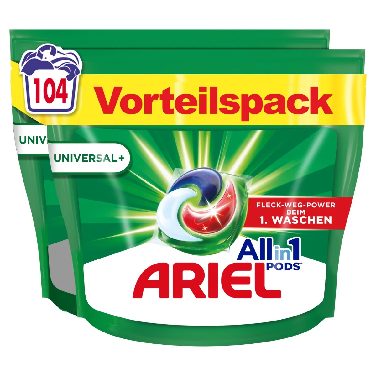 Ariel Universal Plus Prací kapsle 104 ks