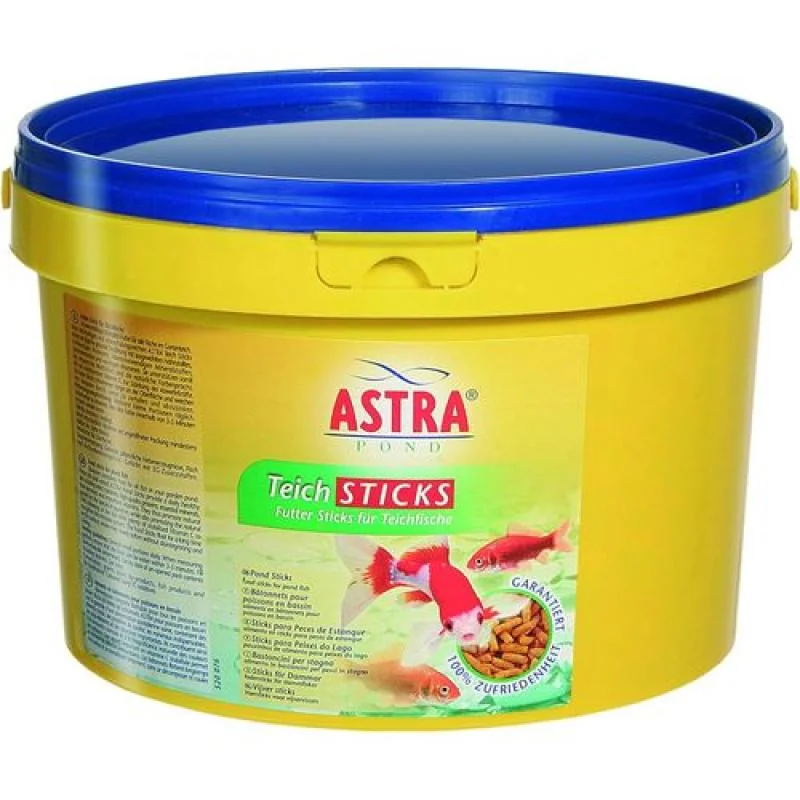 Astra TEICH STICKS 10l/ 1500g plovoucí peletové krmivo 