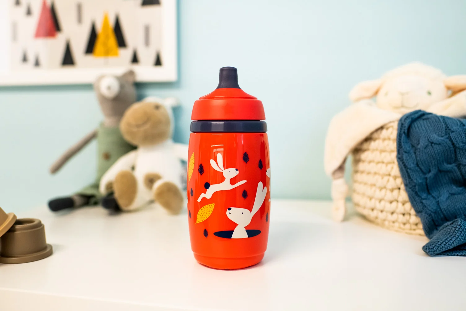 Tommee Tippee Netekoucí termohrnek Superstar sportovní 266 ml 1 ks červený