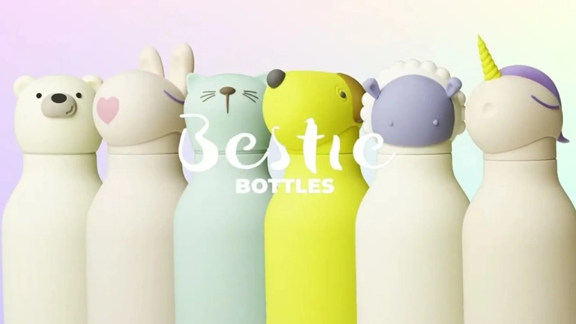 ASOBU Bestie Bottles láhev na pití pejsek Dětská termoska