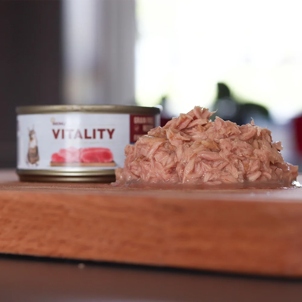 Akinu VITALITY Tuňák konzerva pro kočky 10 x 70 g 