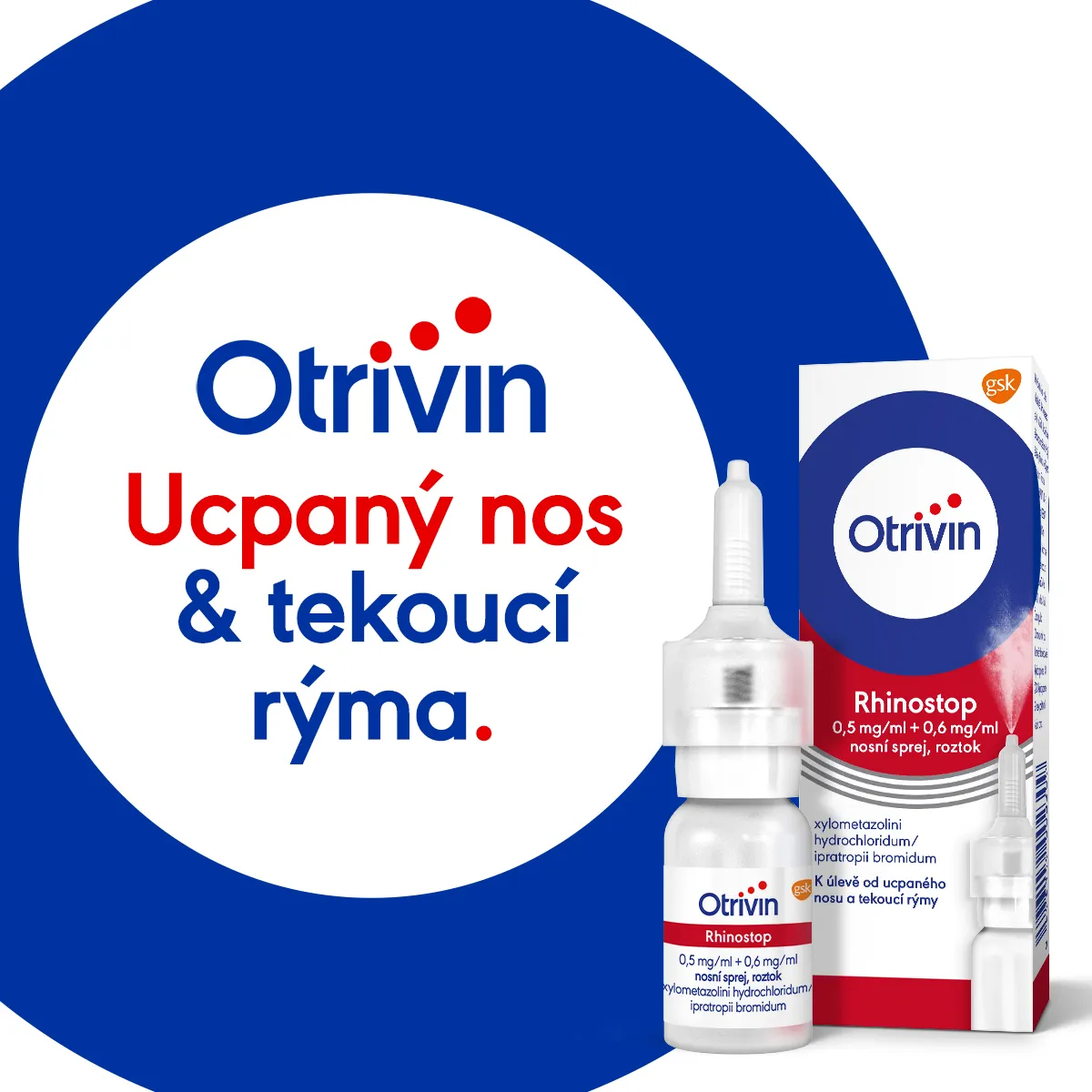 Otrivin Rhinostop nosní sprej 10 ml