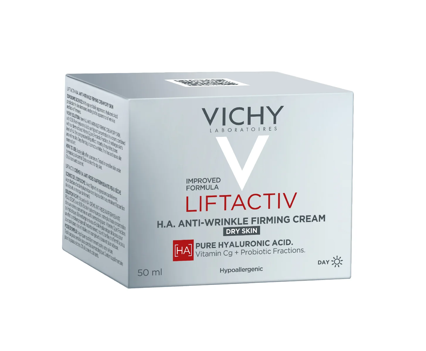 Vichy Liftactiv H.A. zpevňující krém pro suchou pleť 50 ml