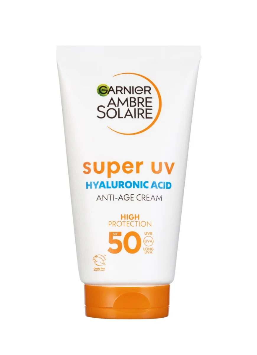 Garnier Ambre Solaire Super UV SPF50 ochranný krém proti vráskám 50 ml