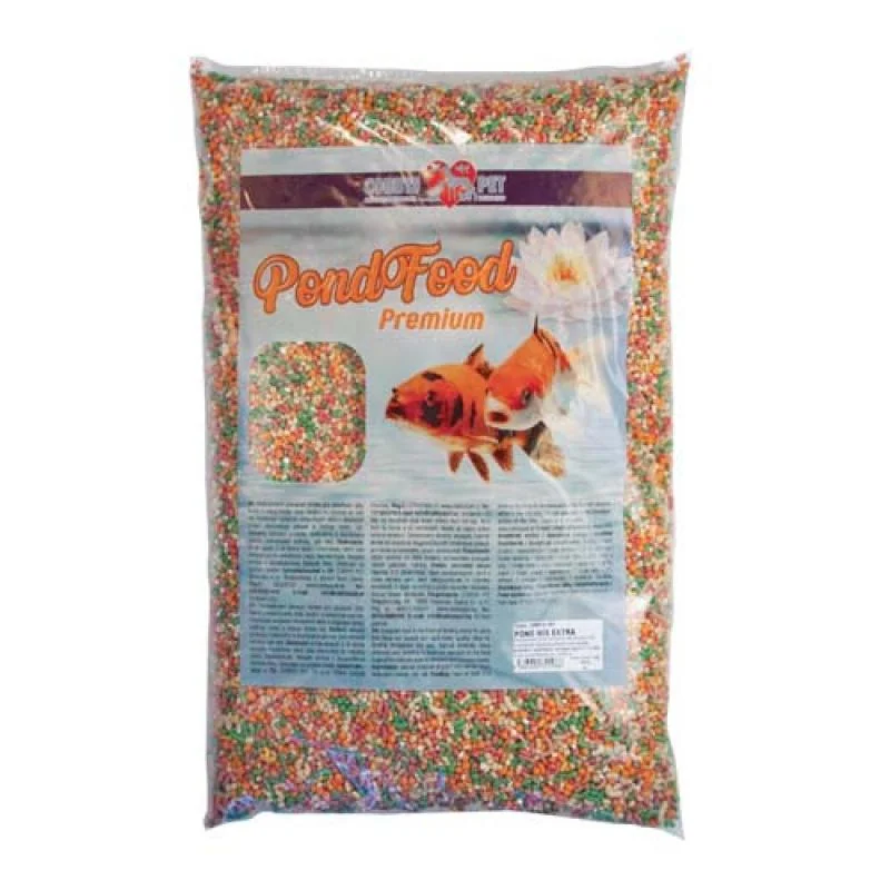 Cobbyspet POND MIX EXTRA 18l / 1,8kg směs granulí, pelet a extrudovaného prosa