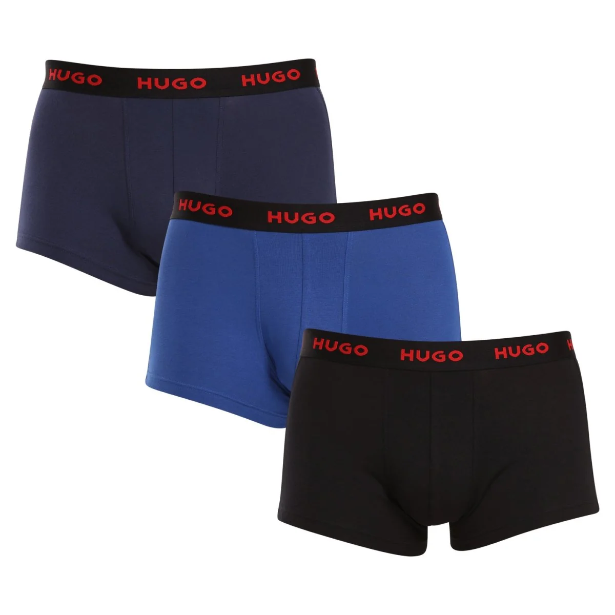 HUGO 3PACK pánské boxerky vícebarevné (50469766 420) M 