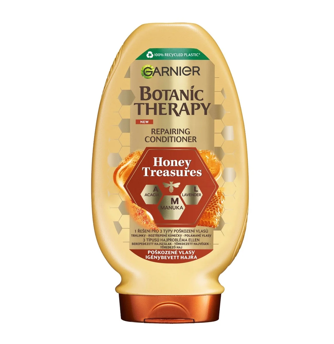 Garnier Botanic Therapy Honey Treasures balzám na poškozené vlasy 200 ml