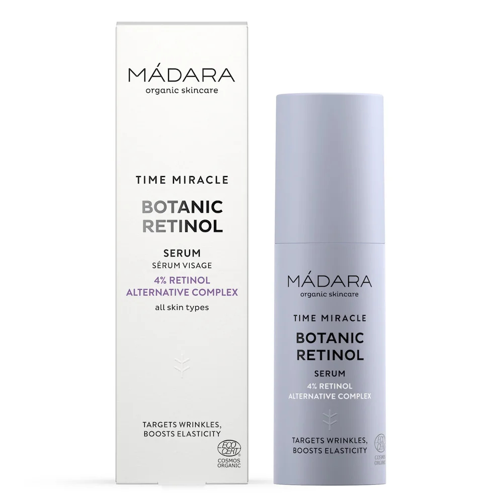 MÁDARA TIME MIRACLE Botanic Retinol pleťové sérum 30 ml