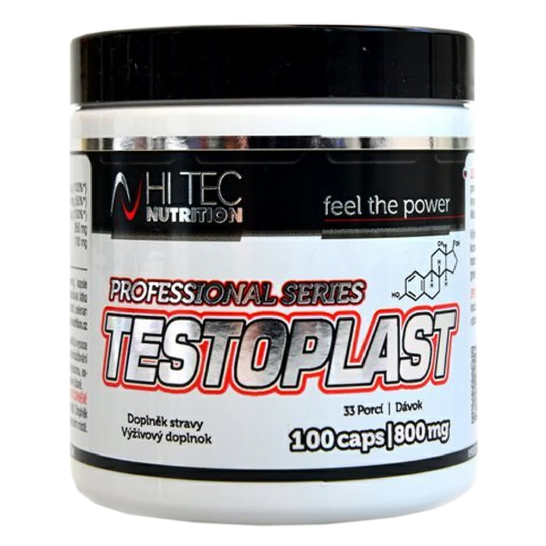 HiTec Nutrition Testoplast - 100 kapslí