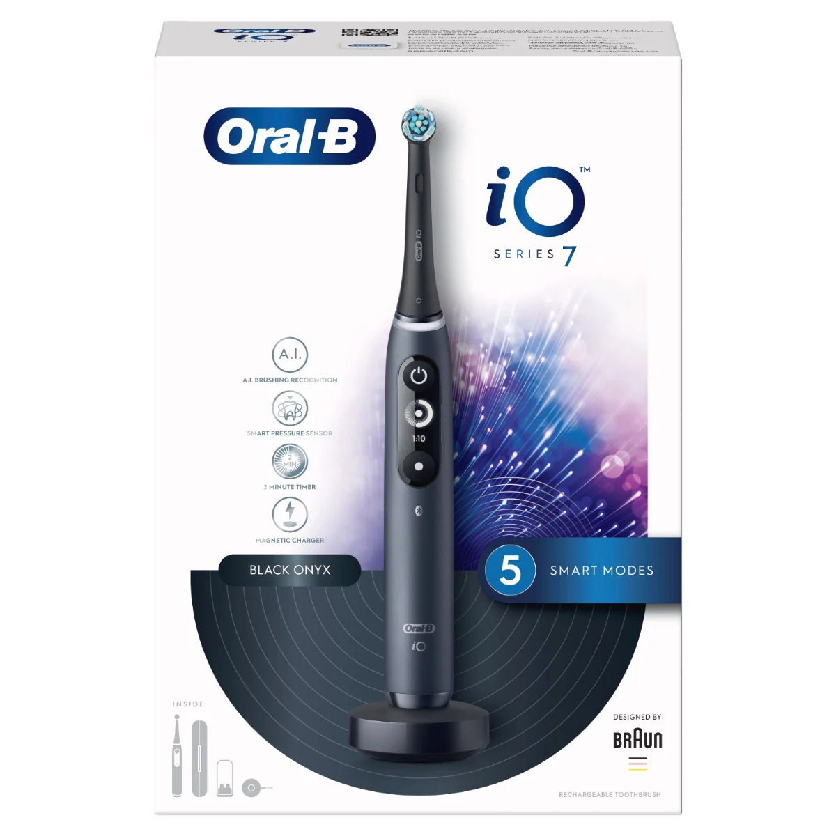 Oral-B iO Series 7 Black Onyx elektrický zubní kartáček