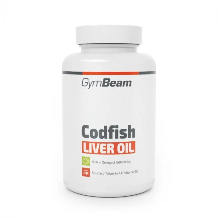 GymBeam Codfish liver oil 90 kapslí