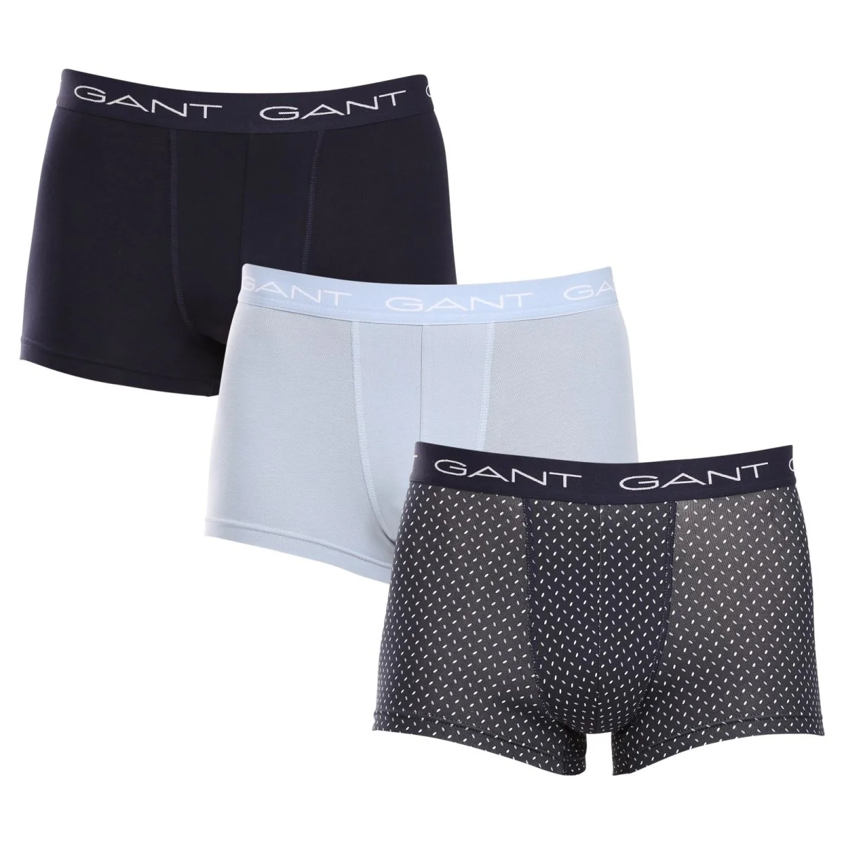 GANT 3PACK pánské boxerky vícebarevné (902343013-433) M 