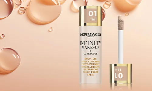 foto produktu Dermacol Infinity make-up a korektor