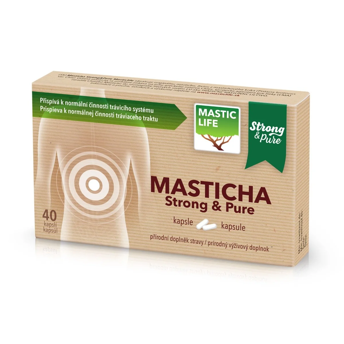 Masticlife Strong & Pure Chios Masticha 40 kapslí