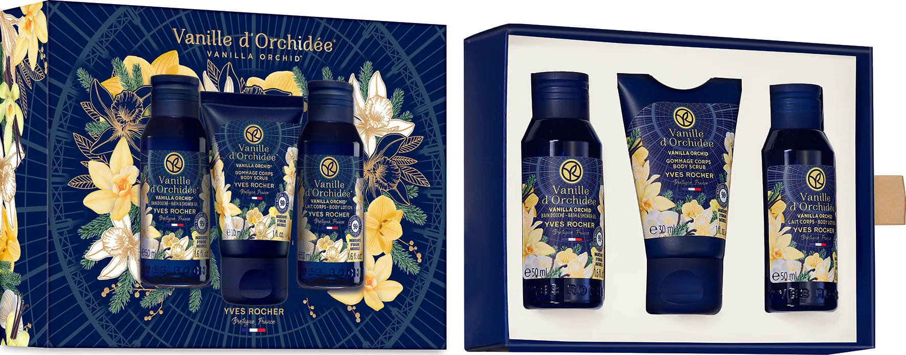 Yves Rocher Dárková sada vanilka & orchidej 1 ks