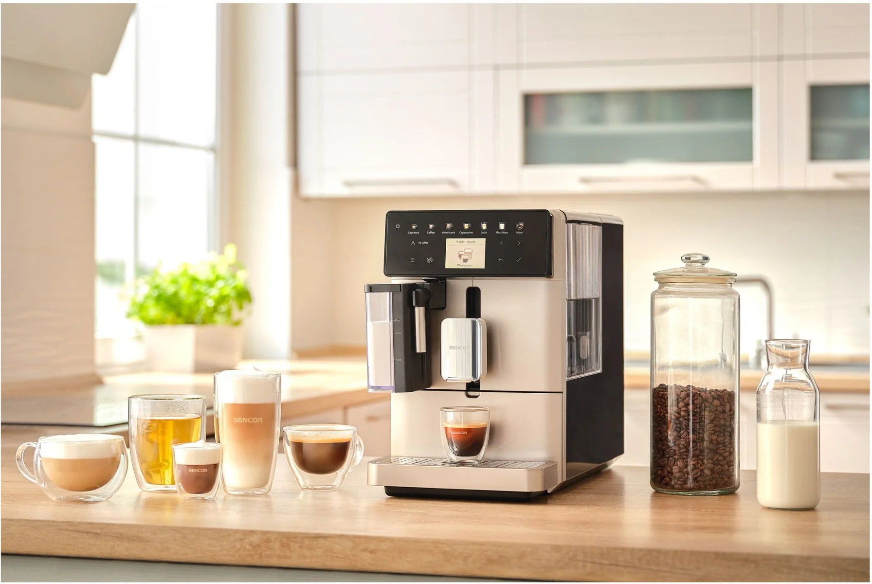 SENCOR SES 9350CH Espresso automatický kávovar