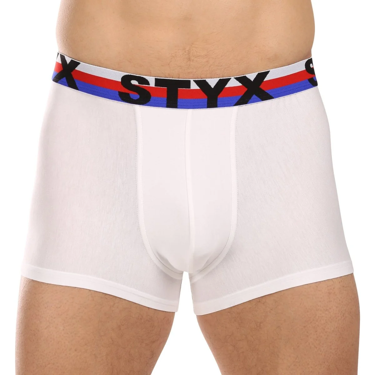 Styx 3PACK pánské boxerky sportovní guma vícebarevné trikolóra (3G19001) XXL 