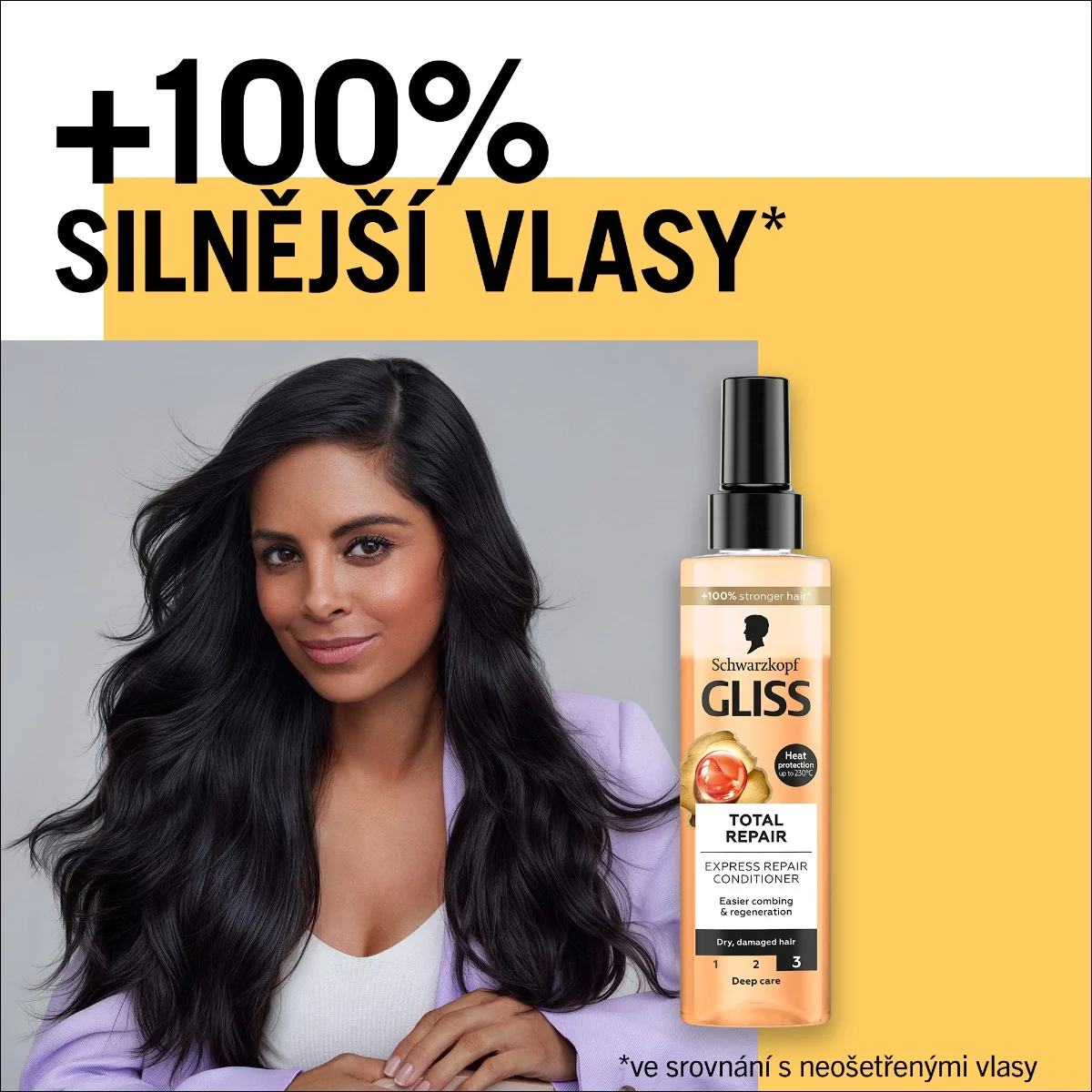 Gliss Total Repair kondicionér ve spreji 200 ml