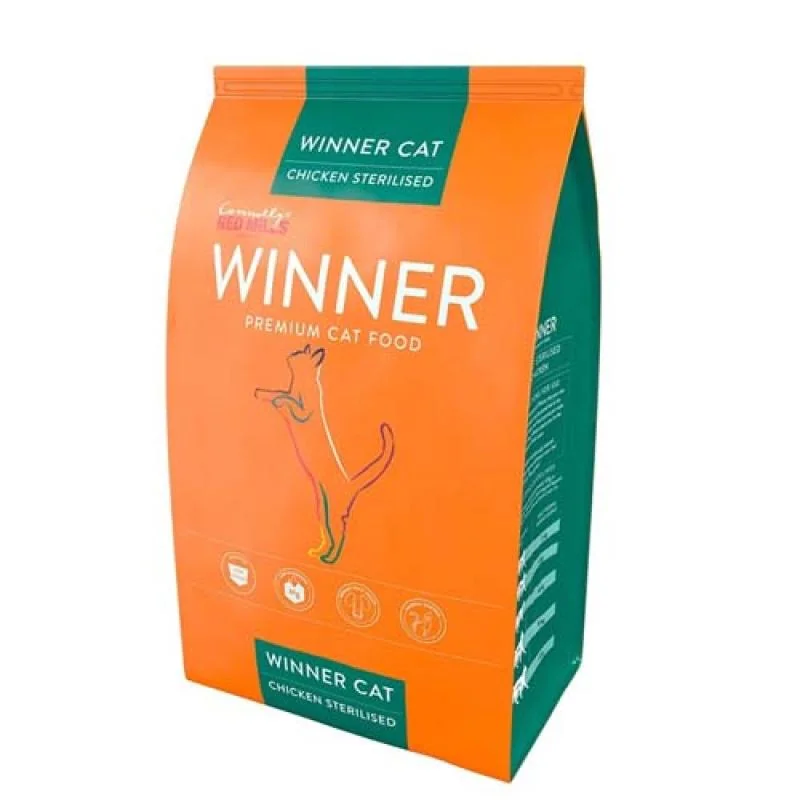 Winner Cat Adult Sterilised Chicken 2kg prémiové krmivo pro sterilizované kočky